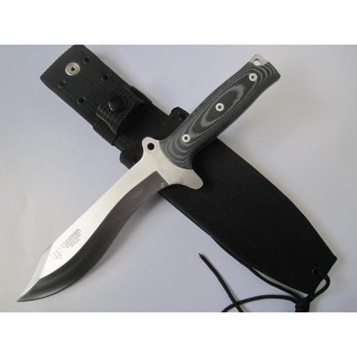 127N Cudeman Black Micarta Survival Knife