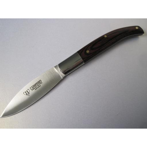 417R Cudeman Stamina Wood Folding Bush Craft Knife