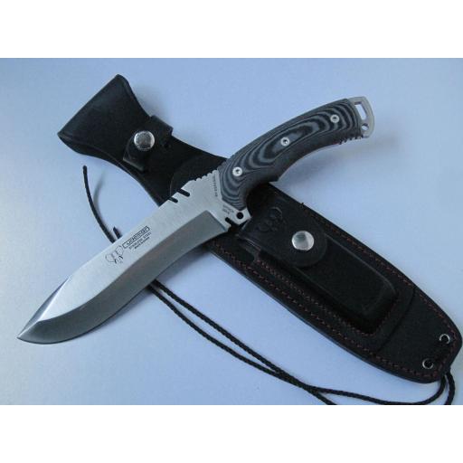 299B Cudeman Black Micarta Tactical Survival Knife