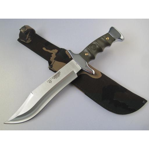 202V Cudeman Green ABS Large Bowie Knife