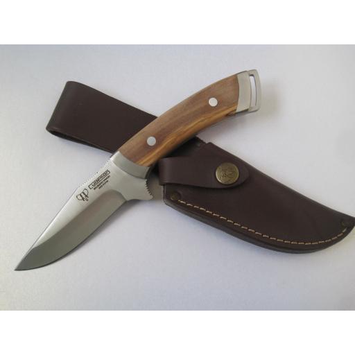 222L Cudeman Olive Wood Sporting Knife