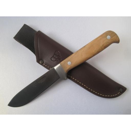 228L Cudeman Olive Wood Bush Craft Knife