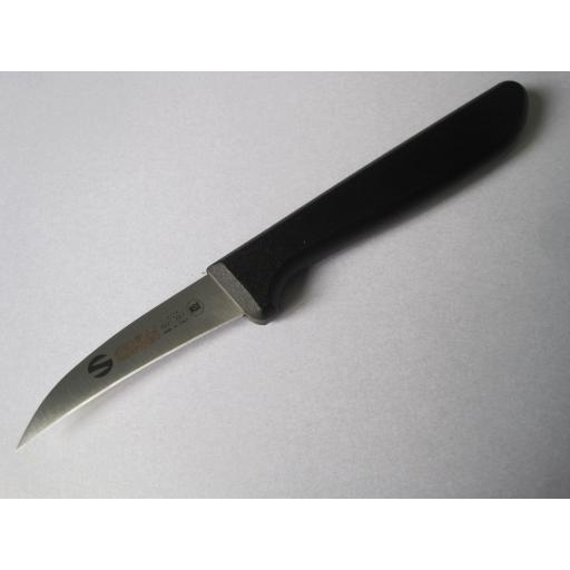 Curved Vegetable Turning Knife 3 inches or 7 cm From The Supra Range By Sanelli Ambrogio