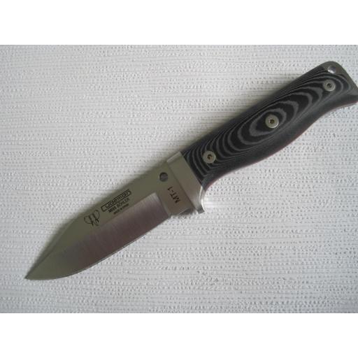 Cudeman 295M Black Micarta Survival Knife MT1 Bohler N695
